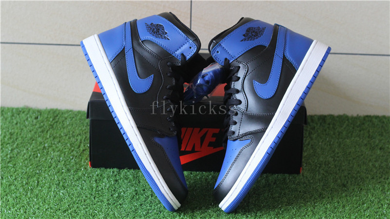 Authentic Air Jordan 1 OG High Royal Black Blue